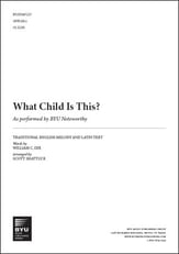 What Child Is This?/Ave Maria SATB choral sheet music cover